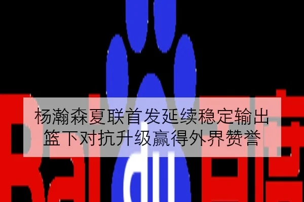 杨瀚森夏联首发延续稳定输出 篮下对抗升级赢得外界赞誉